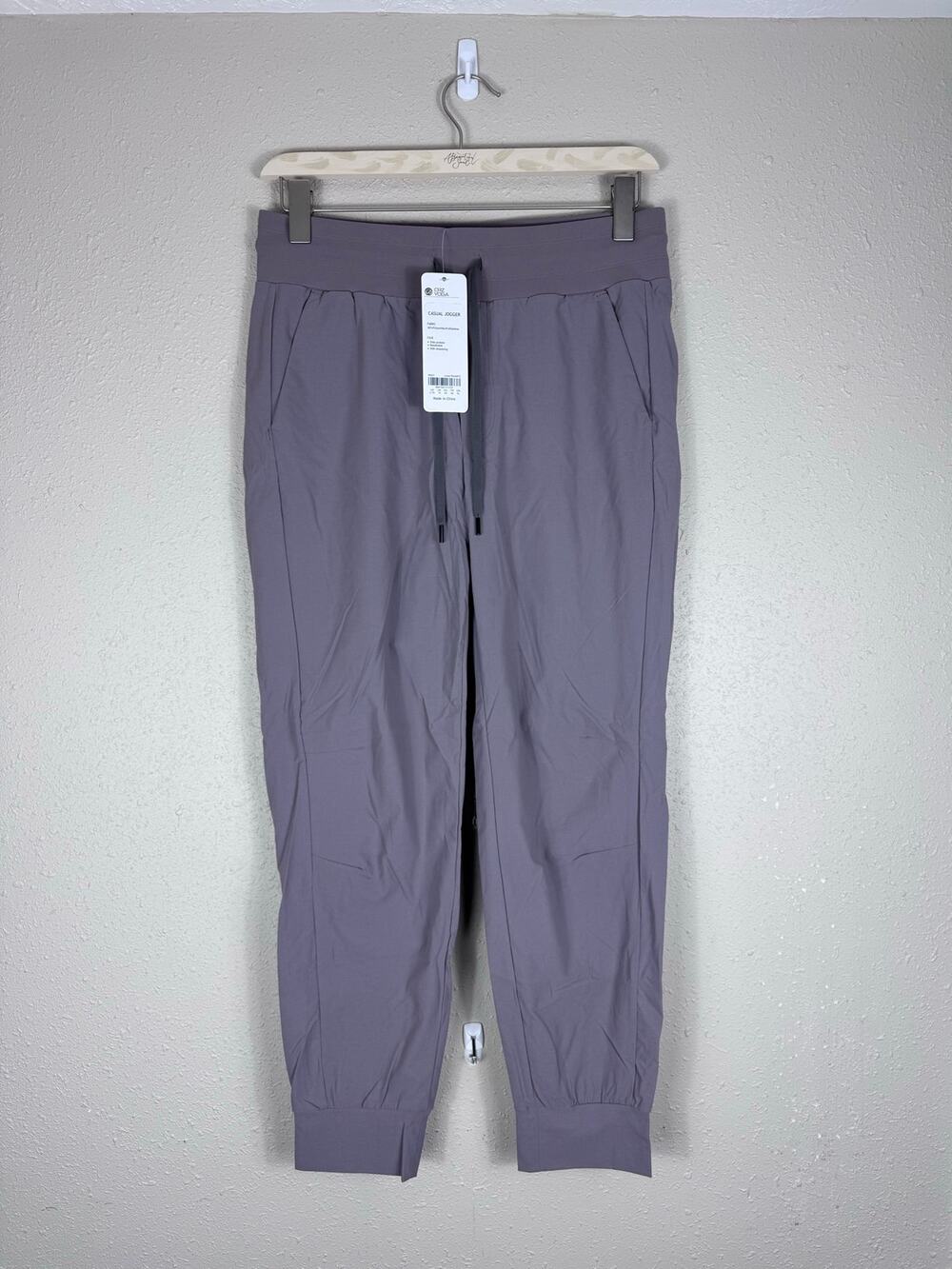 NWT CRZ Yoga Gray Casual Jogger Womens Size Large
